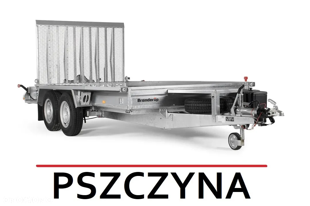 Brenderup MT-3651 3500kg 365x180 POD MINIKOPARKĘ BOBCAT PRZYCZEPA NOWA! - 2