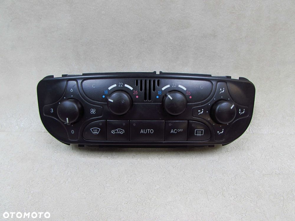 MERCEDES W203 00-07 PANEL STEROWANIA NAWIEWU KLIMATYZACJI A2098300085 - 1