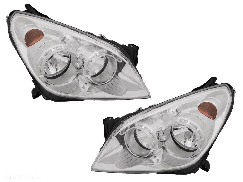 Reflektor lampa Przód Tyc Opel Astra H III 3 Lift Fl 2007-2012 kpl - 1