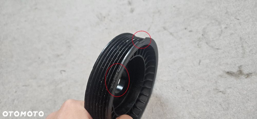 Koło pasowe pompy wspomagania BMW E60 E61 E90 E91 E92 2,5i 3,0i 7537862 - 4