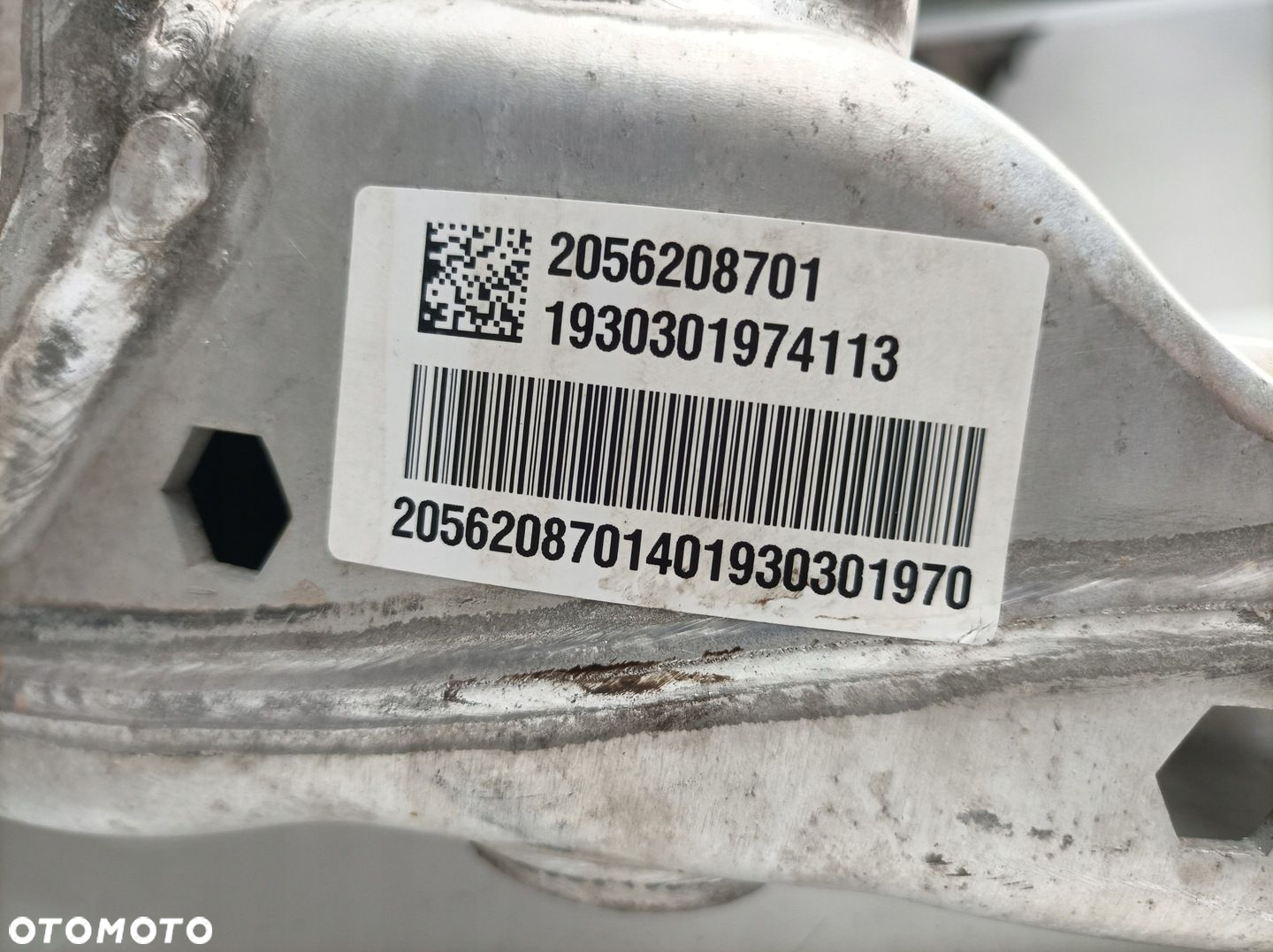 WÓZEK SANKI BELKA PRZÓD MERCEDES GLC W253 W223 ORYG - 8
