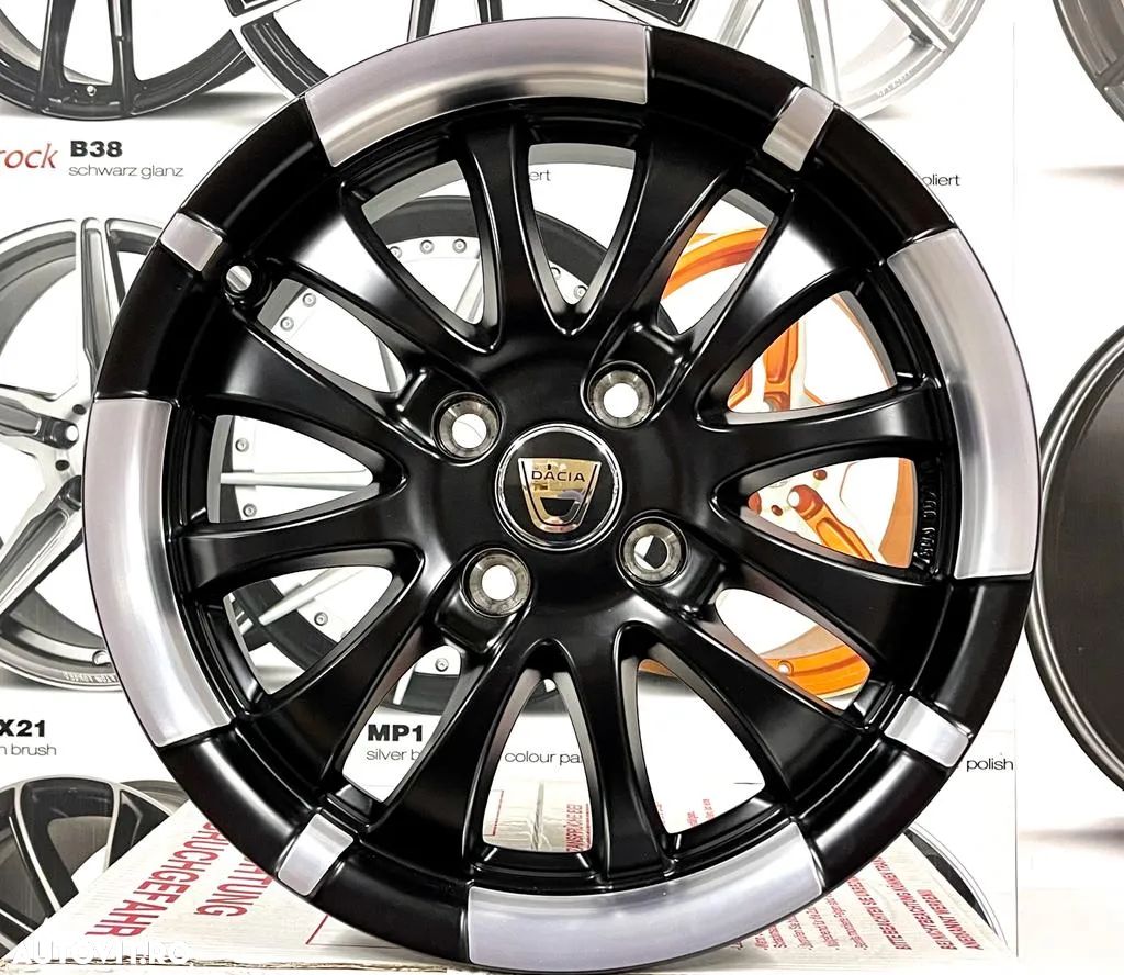 Jante Dacia Logan, Sandero, Stepway, Doker, Lodgy, 15 inch, noi - 1