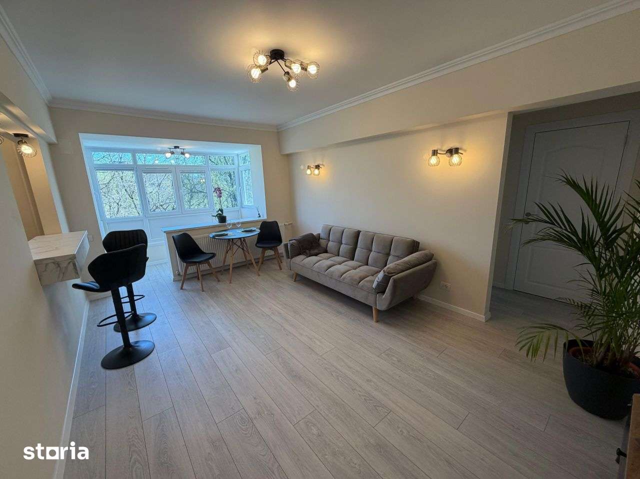 Floreasca-Barbu Vacarescu | prima inchiriere | 2 camere | parc — fotografia 1