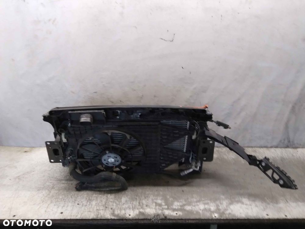 ^ PAS PRZEDNI VOLKSWAGEN VW POLO 9R 1.6 1.4 1.2 BENZYNA WZMOCNIENIE CZOŁOWE BELKA CHŁODNICA WENTYLATOR - 5
