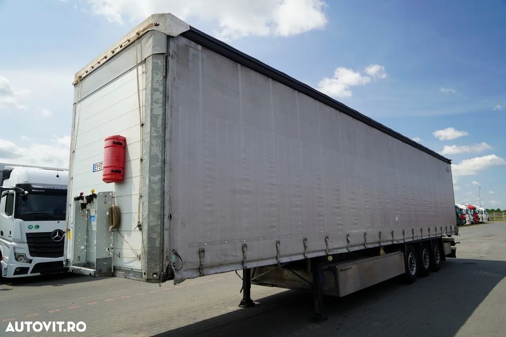 Schmitz Cargobull CORTINĂ / STANDARD / COȘ PENTRU PALEȚI / AXĂ RIDICATĂ / PRELATĂ RANFORSATĂ - 2