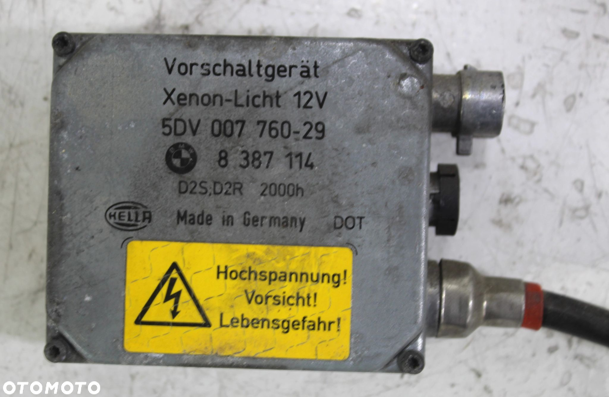 PRZETWORNICA XENON BMW E39 5DV 007760-29 - 5