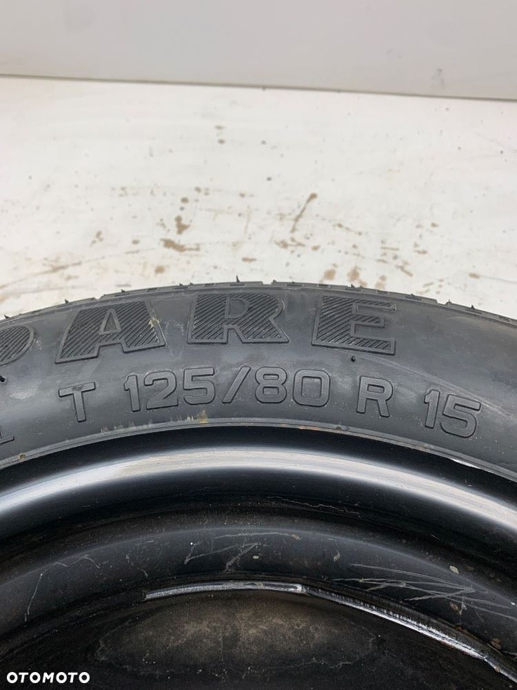 KOŁO DOJAZDOWE 15 125/80 4X108 63,3 - 200.00 PLN - FORD - 6