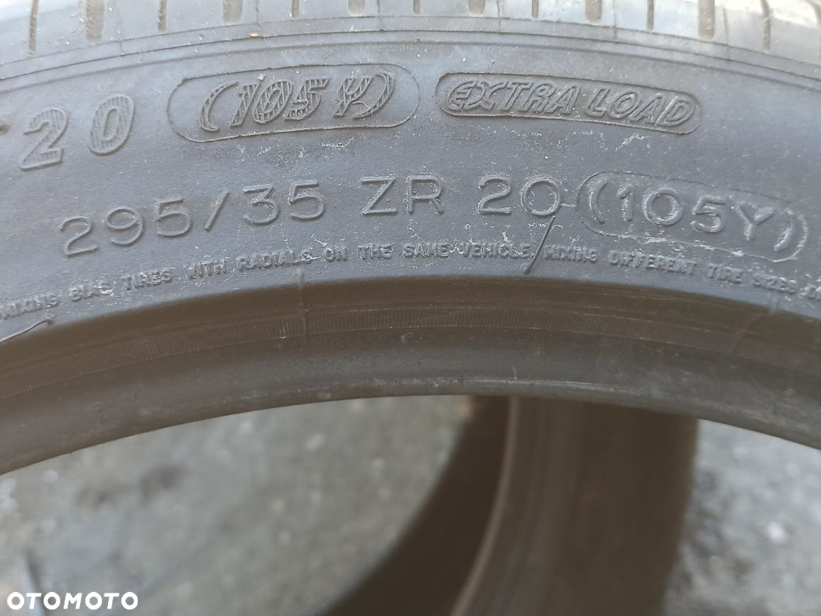 255 40 r20 101Y/295 35 r20 105Y Michelin pilor sport 4szt lato wymiana - 5