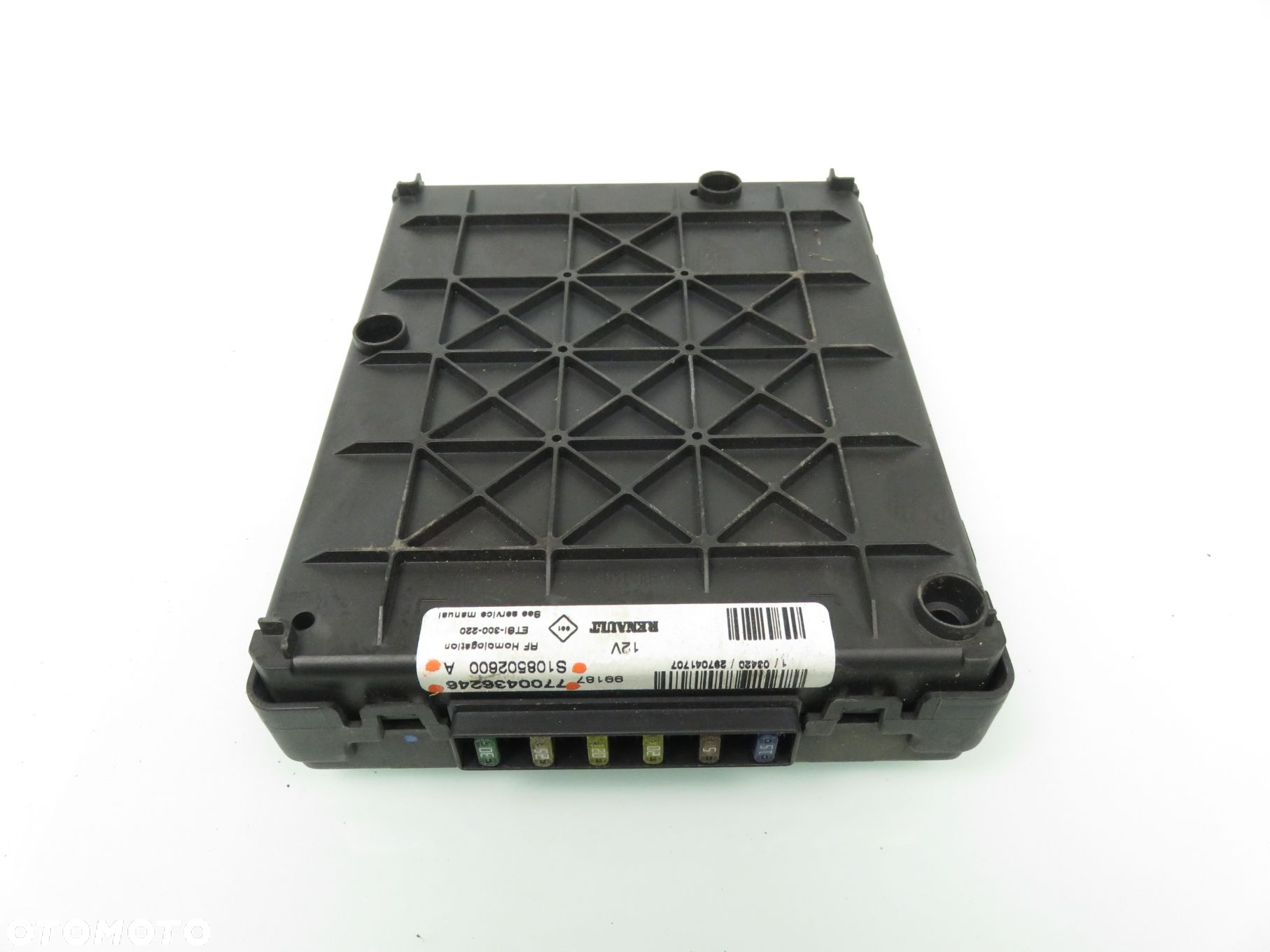 STACYJKA STEROWNIK RENAULT SCENIC I FL 1.4 16V 8200020950 S110030018 - 6
