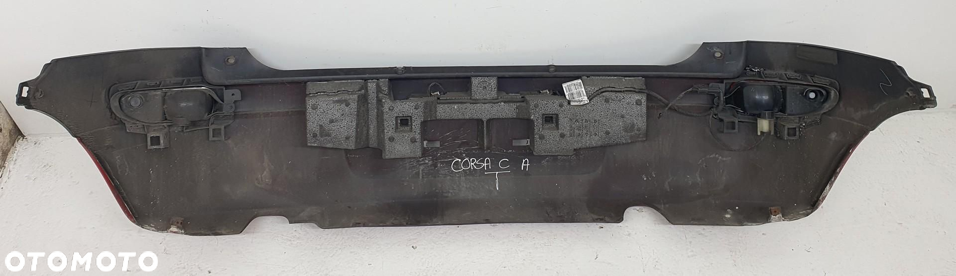 ZDERZAK TYŁ TYLNY Y573 OPEL CORSA C LIFT 5D 09116147 468348511 - 9