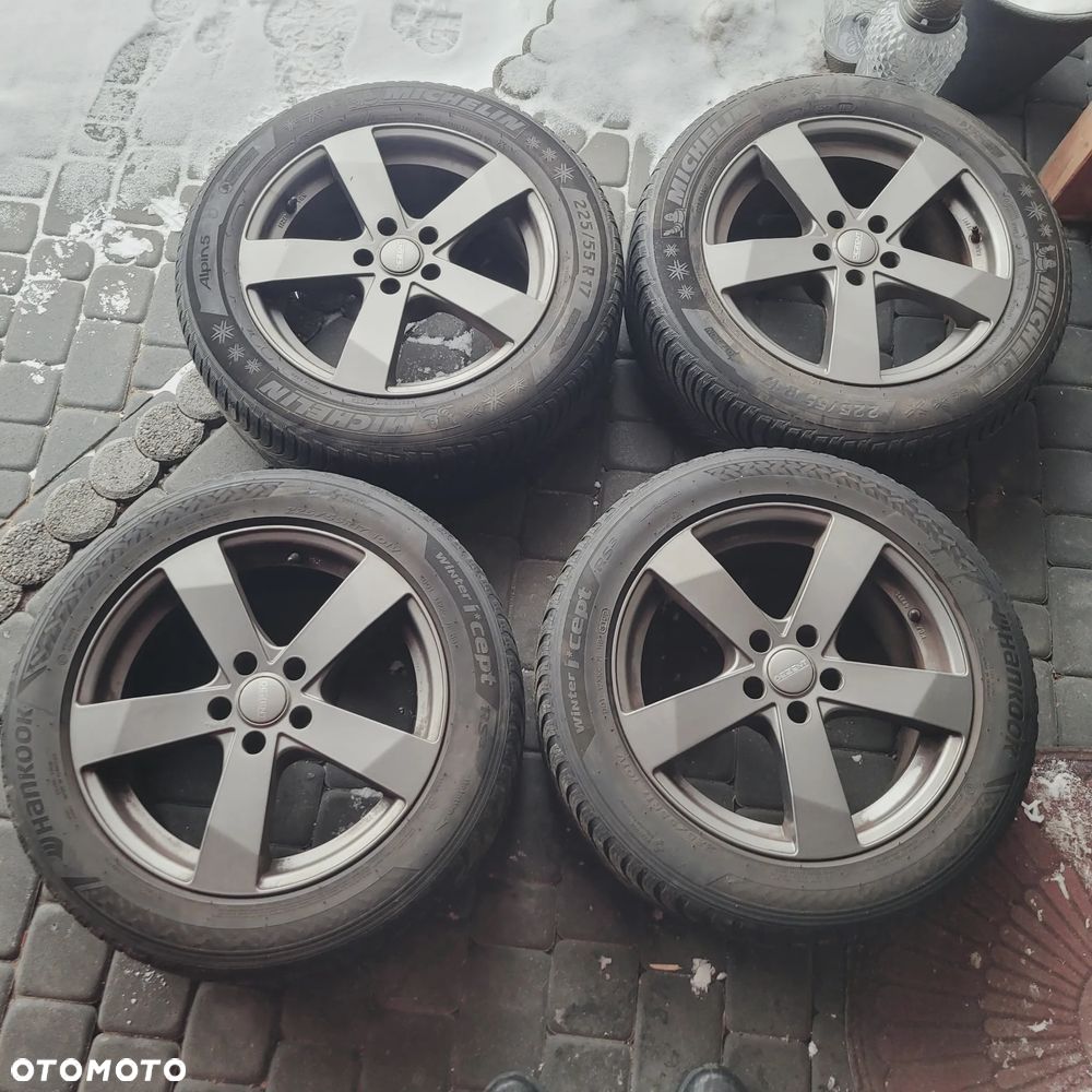 CITROEN C5 III X7 DEZENT FELGI ALUMINIOWE ALUSY KOŁA 17 CALI 5X108 ZIMA - 1