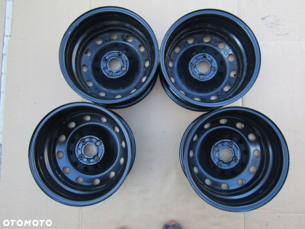 4x Felgi 15 Fiat 500 C Qubo Idea Linea Fiorino Panda Ford KA II 6 4x98 ET35 - 14