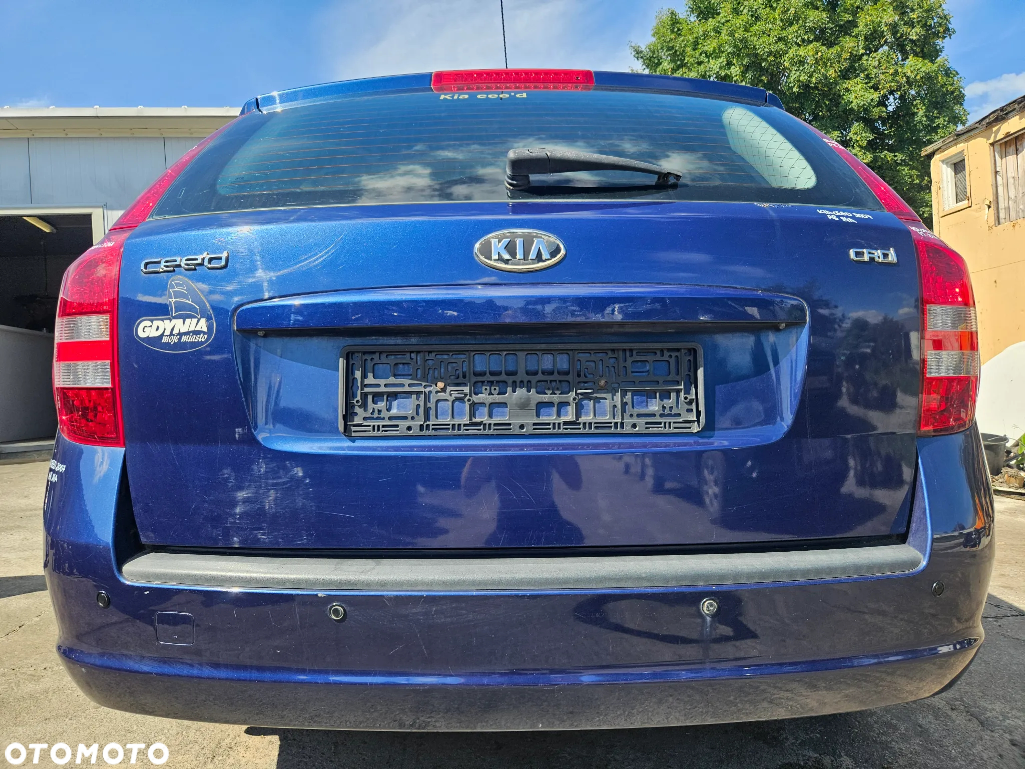 KIA CEED I ZDERZAK TYŁ TYLNY TYLNI A8 - 14