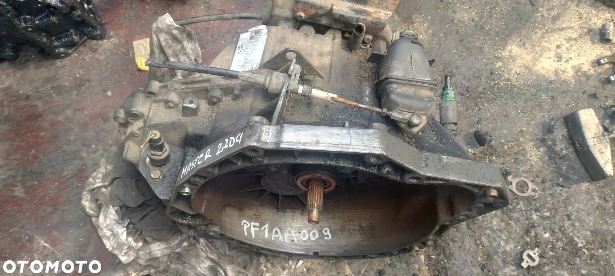 OPEL MOVANO I RENAULT MASTER II 2,2DCI skrzynia biegów PF1AA009 - 2