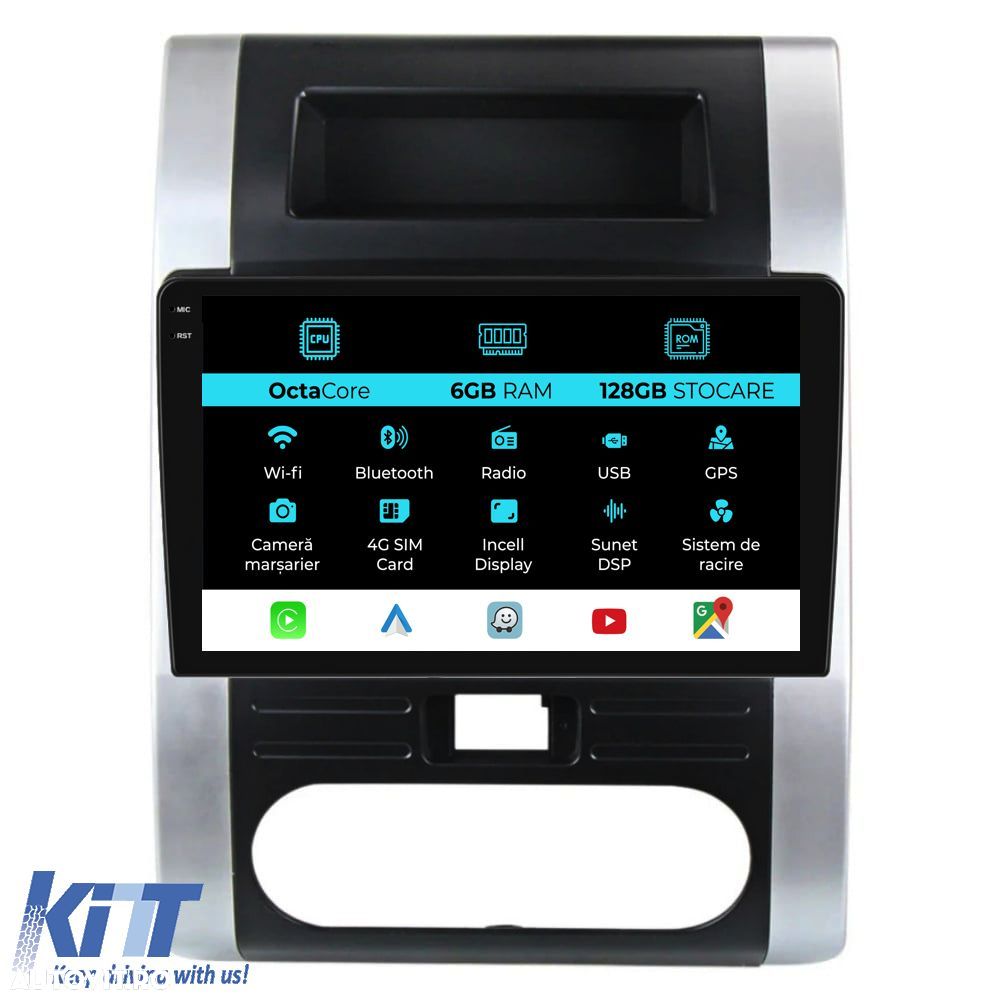 Navigatie Dedicata Nissan X-Trail T31 (2007 - 2015), 10Inch, 6Gb Ram, - 1