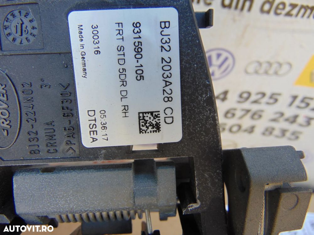 Broasca Usa Range rover Evoque 2011-2018 broasca usa fata spate stanga dreapta actuator usa - 12