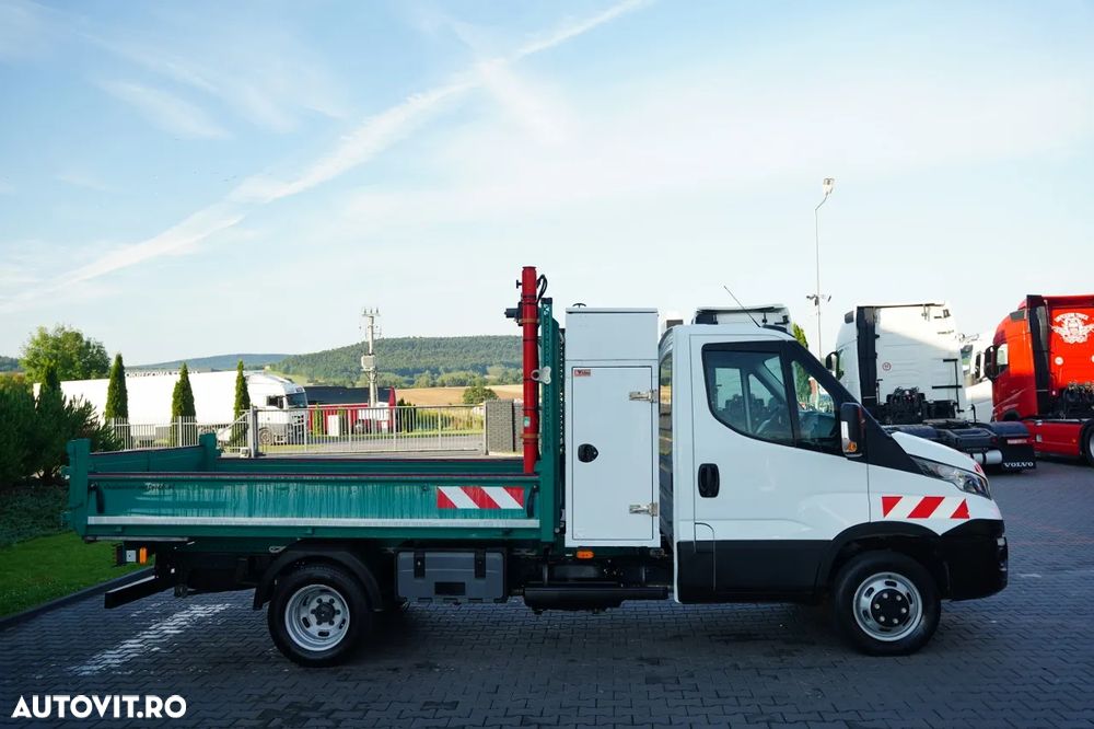 Iveco DAILY 35-150 / OȚEL BASCULABIL SPATE / TRULIU / DUBLU / MANUAL / IMPORTAT / EURO 6 - 18