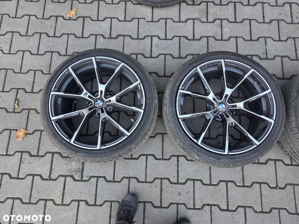 Alufelgi 5x120 19 felgi do BMW 8.5j ET26 seria 3 5 F10 E46 E90 F30 F32 F34 F01 F12 Z4 E60 xDrive jak M pakiet Styling Carbonado Solid Japan Racing - 21
