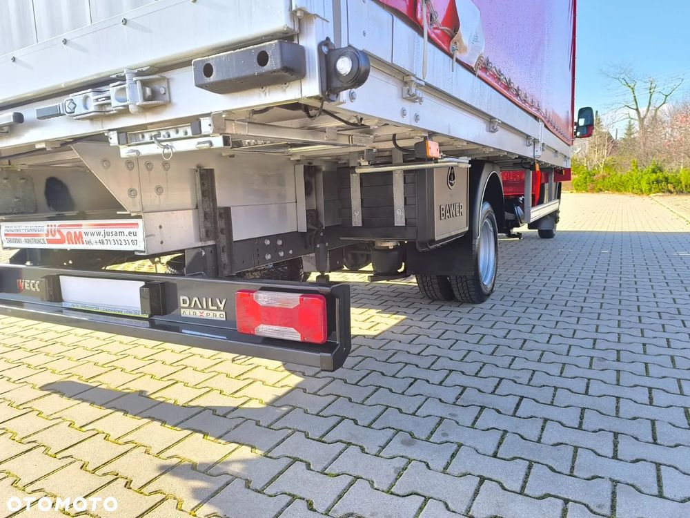 Iveco Daily 50C18 Plandeka, 12 Palet, Sypialnia, Firana+Drzwi z tyłu. - 30