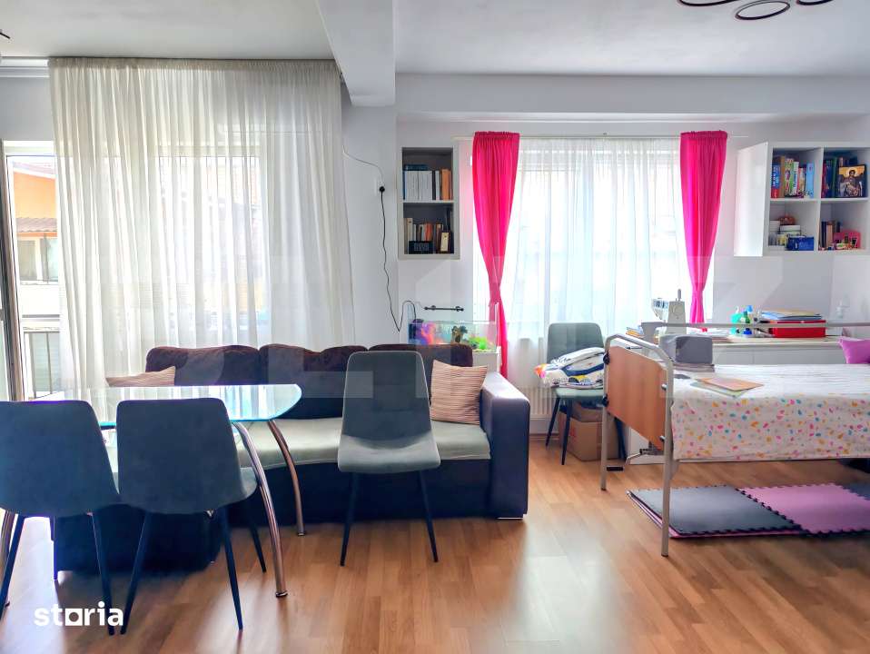 Apartament 2 camere, 58 mp, etaj intermediar, orientare sudica, zona c — fotografia 2