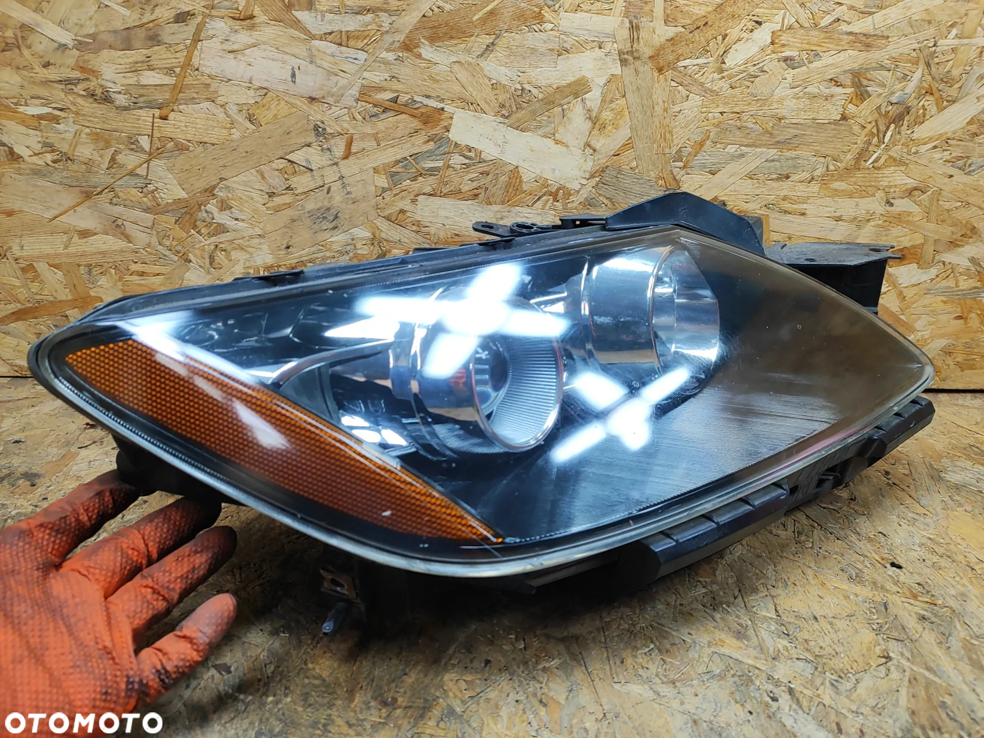 okazja !  lampa przód prawa xenon kompletna UK do MAZDA CX7 CX-7 09-12r lift - 3