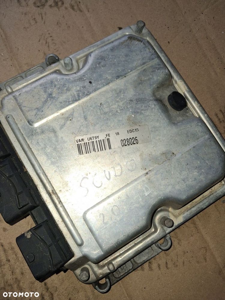 Komputer sterownik silnika Fiat Scudo II 2.0 16v - 1