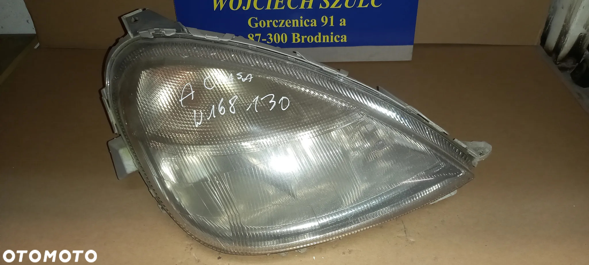 Lampa przód przednia prawa Mercedes A-klasa W168 - 2