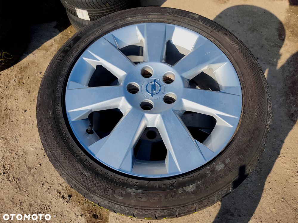 5x110 Felgi Aluminiowe Alufelgi Oryginalne 17 Koła Letnie Lato OPEL SIGNUM VECTRA B C ZAFIRA A B ASTRA H SAAB 93 95 4,5mm Legnica ALU-RAD 215/50 - 1