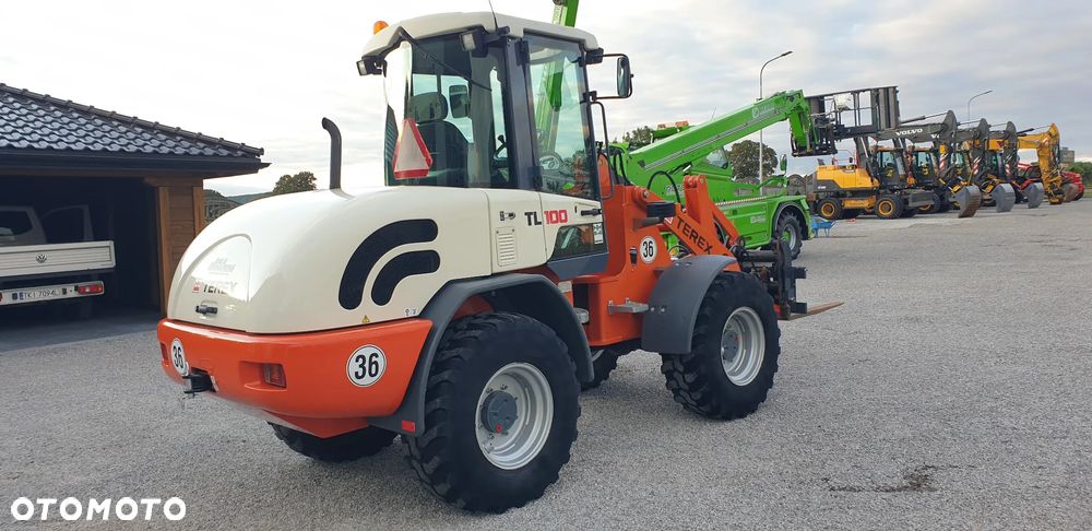 Terex TL100 sprowadzona SUPER STAN!! 6536MTG szybka jazda ŁYŻKA+WIDŁY - 5
