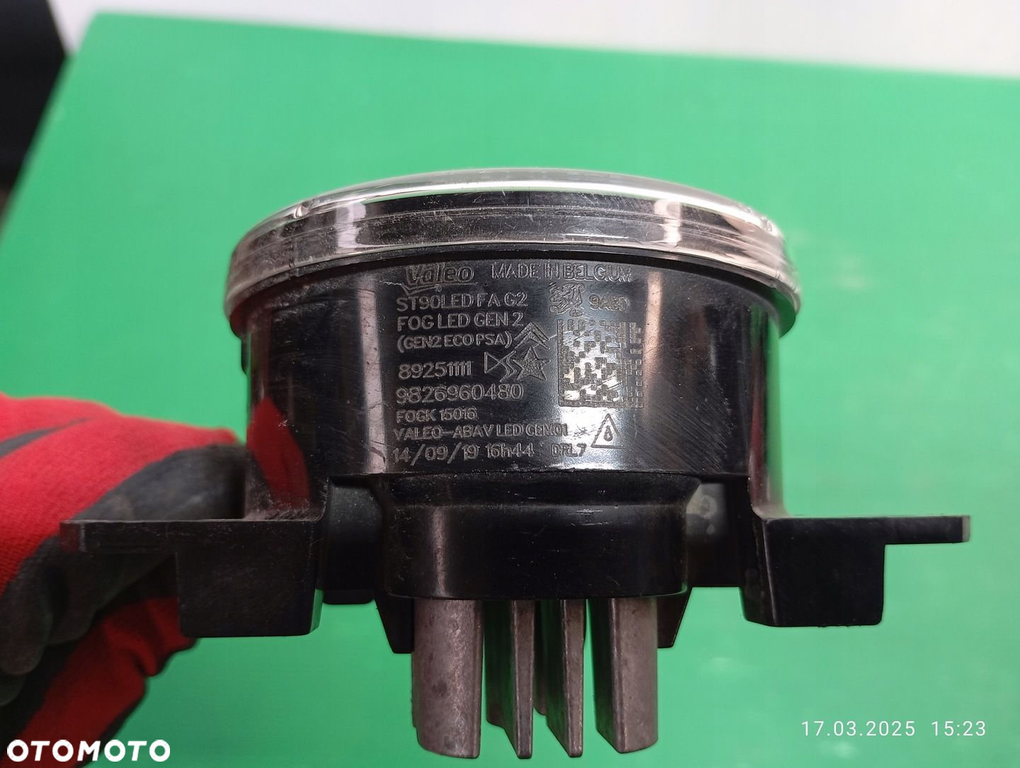 LAMPA PRZECIWMGIELNA PRZEDNIA LED 9826960480 C4 III C4 X C5 AIRCROSS LHRH - 6