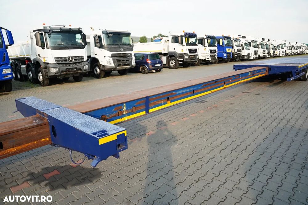 Nooteboom REMORCA JOSĂ / EXTENSIBILĂ / REMORCA AUTO / 33 M / 6 AXE / AXE DE DIRECȚIE / SAF / MTA 85.000 KG - 9
