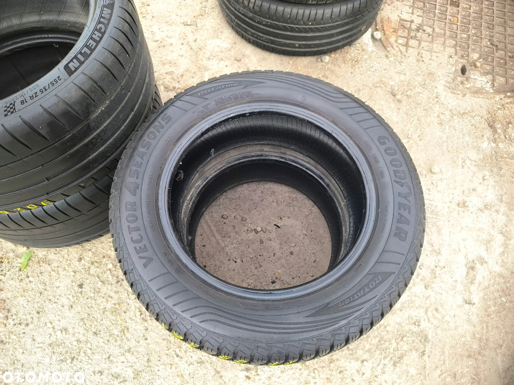 195/60R15 88H Opony Całoroczne Wielosezonowe GOODYEAR VECTOR 4SEASONS GEN-2 6,5mm Legnica ALU-RAD 195/60 - 5
