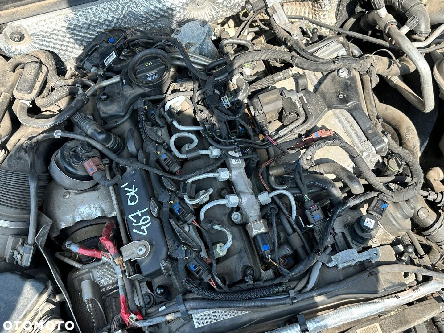 SILNIK SŁUPEK 2.0 TDI CNH CNHC AUDI A4 B8 LIFT 120KW / 163KM FILM Z PRACY - 2