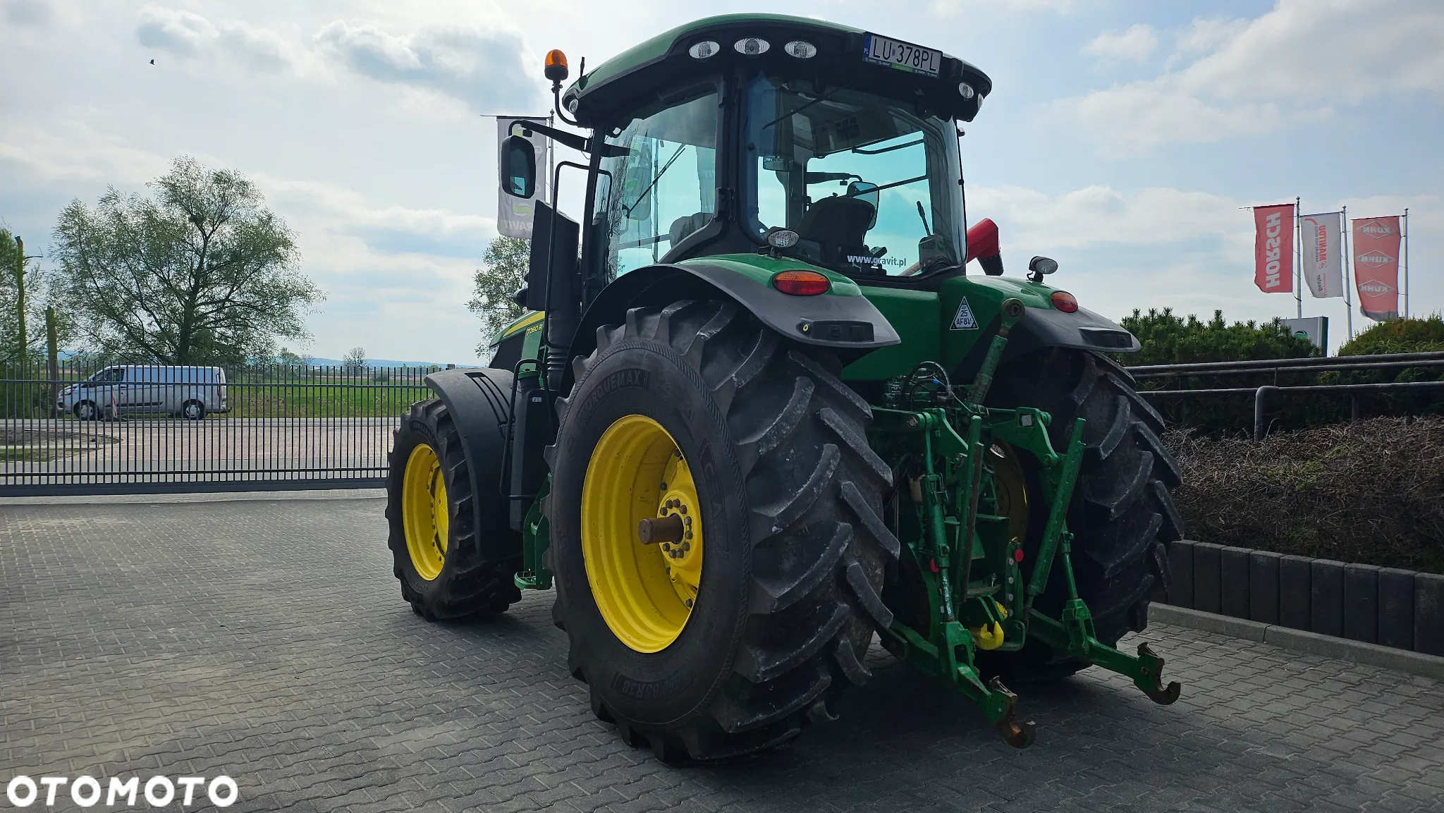 John Deere JD 7260R, silnik 9 litrów, przedni TUZ, autentyczny przebieg! - 7
