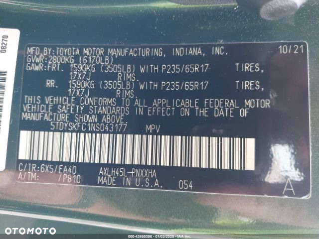 Toyota Sienna - 9