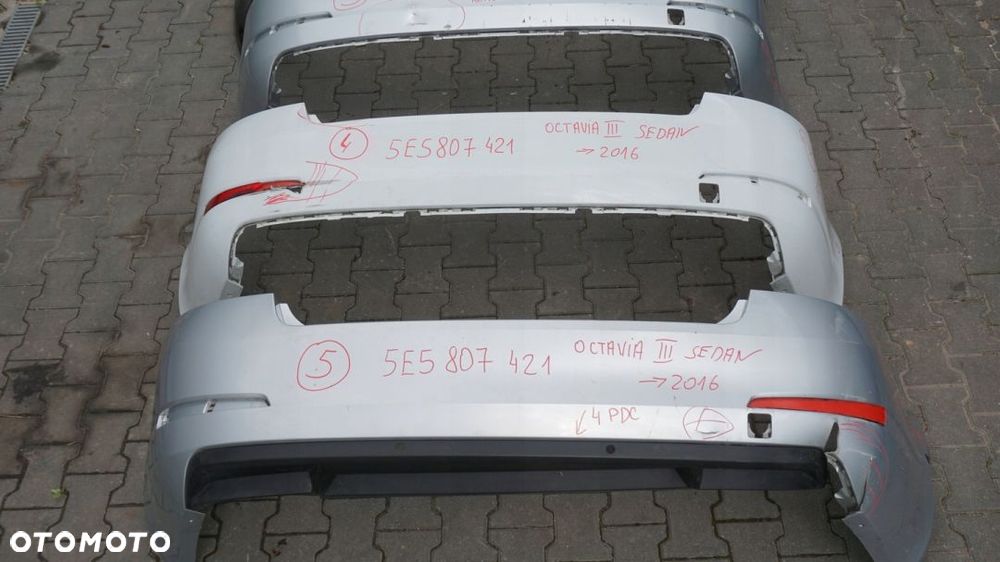 SKODA OCTAVIA III ZDERZAK TYŁ (dostępne 8 zderzaków ) - 14
