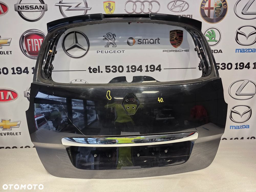 RENAULT GRAND SCENIC 3 III 09- KLAPA TYLNA TYLNIA TYŁ , NR AUKCJI KL40 - 1