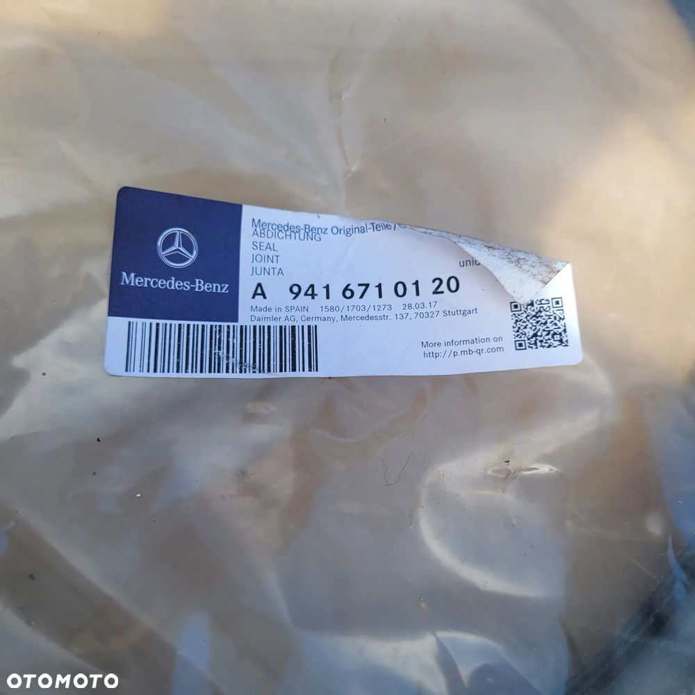 USZCZELKA SZYBY MERCEDES ACTROS MP3 NOWY ORYGINAŁ A9416710120 CHWALIM116 - 2