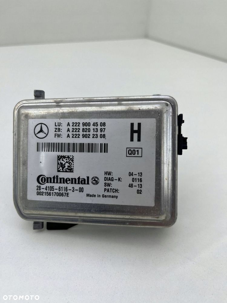 MERCEDES W205 W222 X253 KAMERA SZYBY PRZÓD A2229004508 - 1
