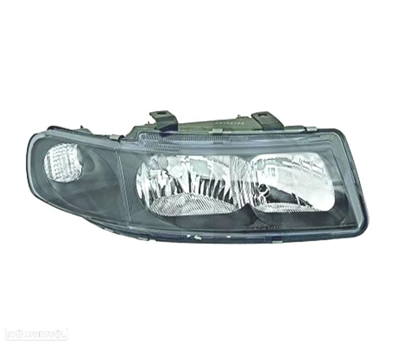 FAROL DIR PARA SEAT LEON TOLEDO 99-05 FUNDO PRETO - 1