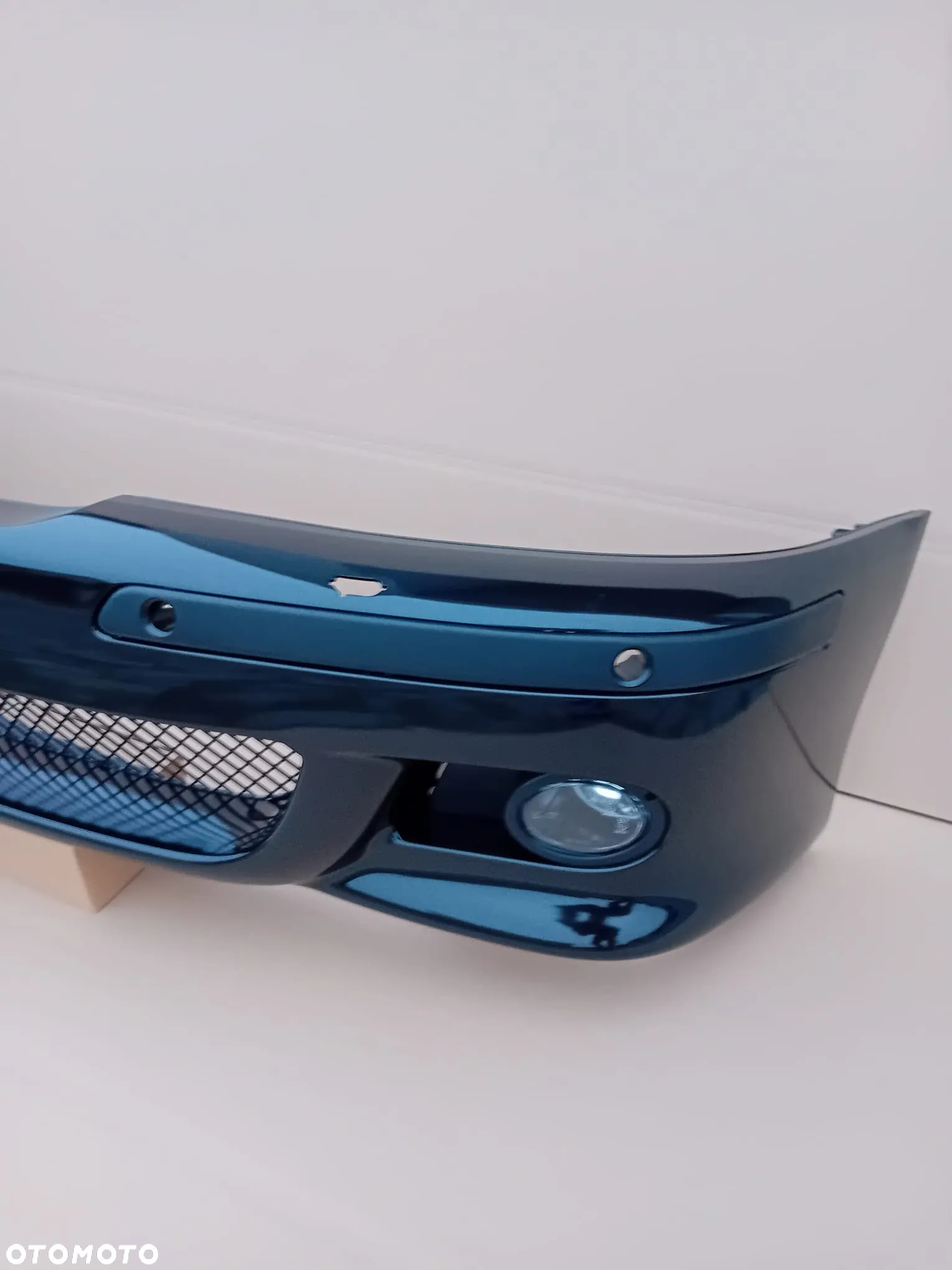 ZDERZAK BMW E39 M PAKIET BLACKSAPPHIRE SPRYSKI PDC PRZEDNI PRZÓD ORYGINALNY WYSYŁKA BDB - 5
