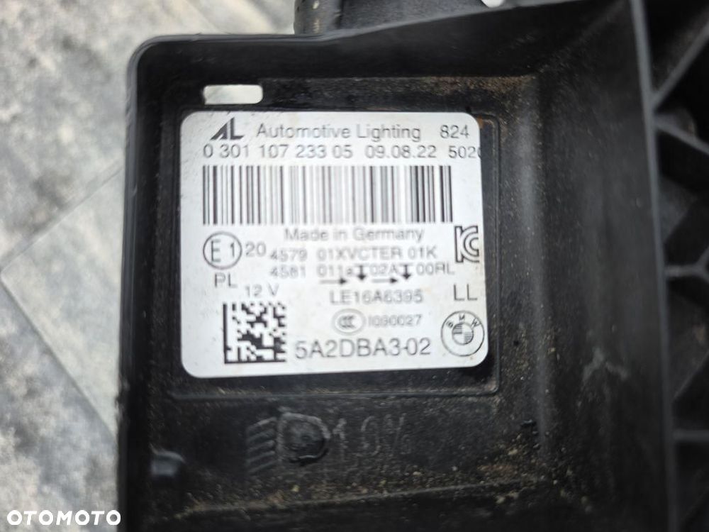 BMW Z4 G29 Lampa lewa przód Full Led Dynamic Doświetlanie 5A2DBA3-02 - 13