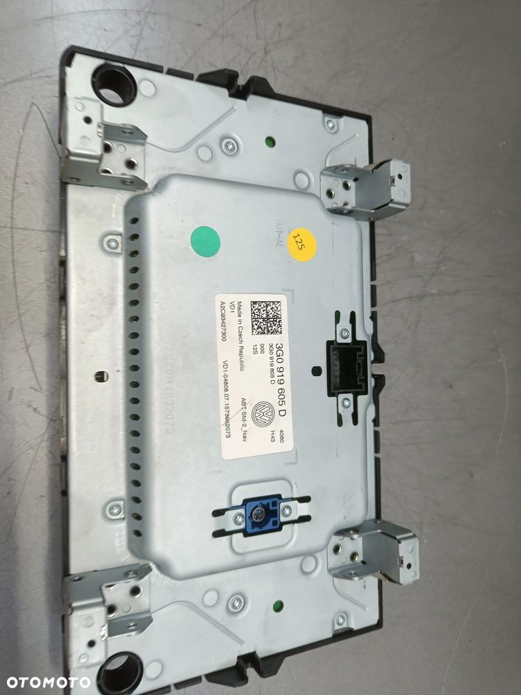 Wyświetlacz Ekran VW Passat B8 Nawigacja Panel 3G0919605D - 10