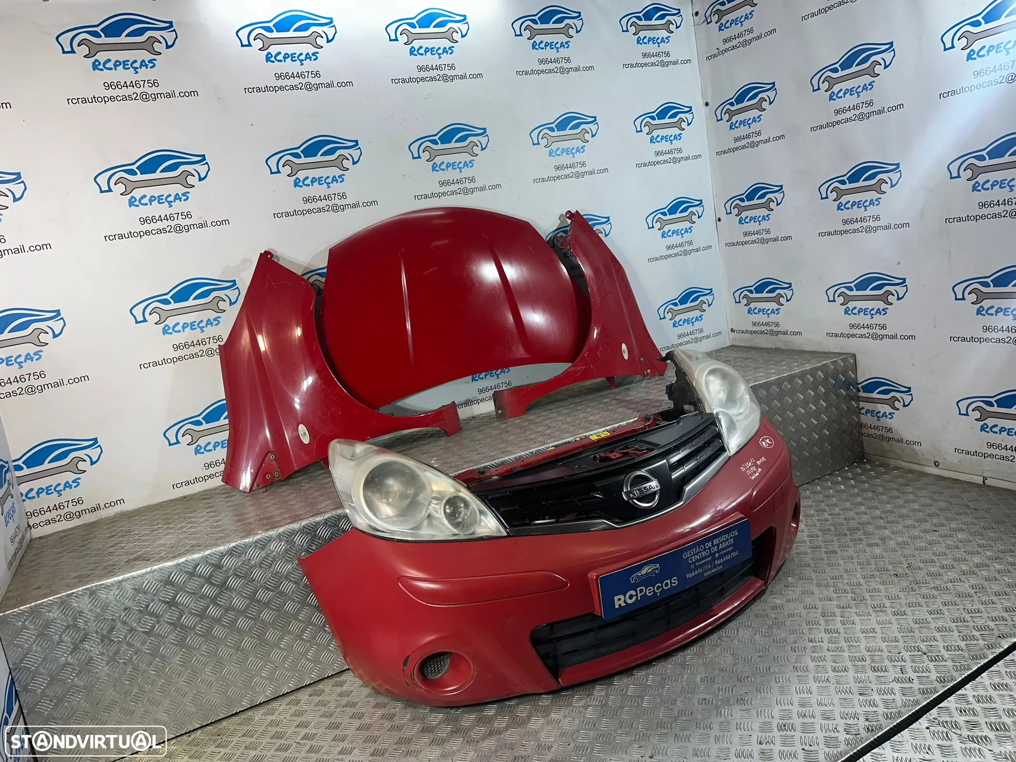.Frente Completa Nissan Note E11 Facelift 2009 - 2013 - 4