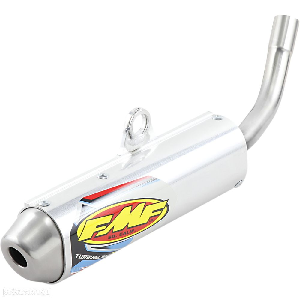 ponteira de escape fmf turbinecore 2 silencer w/ spark arrestor ktm / husqvarna 65 - 1