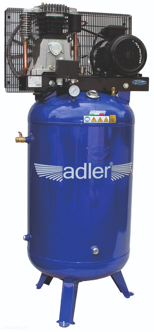 Sprężarka powietrza kompresor ADLER AD808-270V-7.5TD 400V PION  FIAC 270L