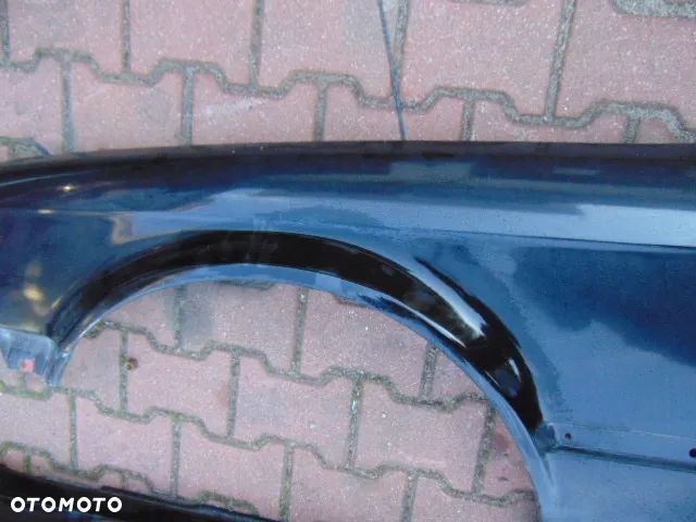 BMW e30 BŁOTNIK przód przedni TYLKO LEWY oryginał CZARNY BEZ RDZY - 9