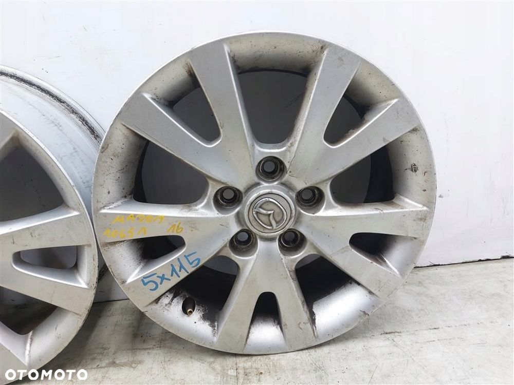 Alufelgi FELGI ALUMINIOWE KOMPLET Mazda 3 I 03-09 5X114.3 6.5J X 16 ET 52.5 - 5