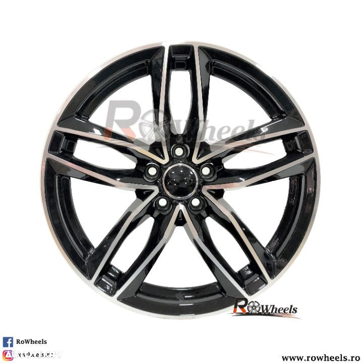 Jante AUDI 20 R20 Model S-Line A4 A5 A6 A7 A8 Q3 Q5 Q8 Black Polish - 2