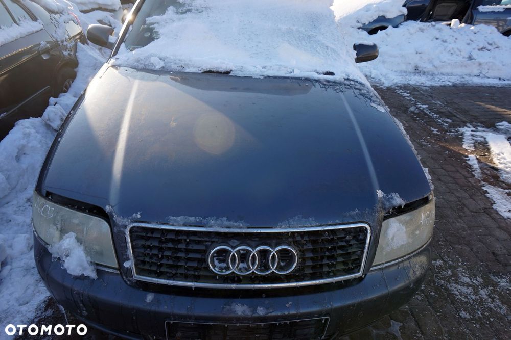MASKA ZDERZAK BŁOTNIKI LAMPY A6 C5 LIFT LX7Z  AUDI 2001-2004 SZARY PRZÓD KOMPLETNY - 2